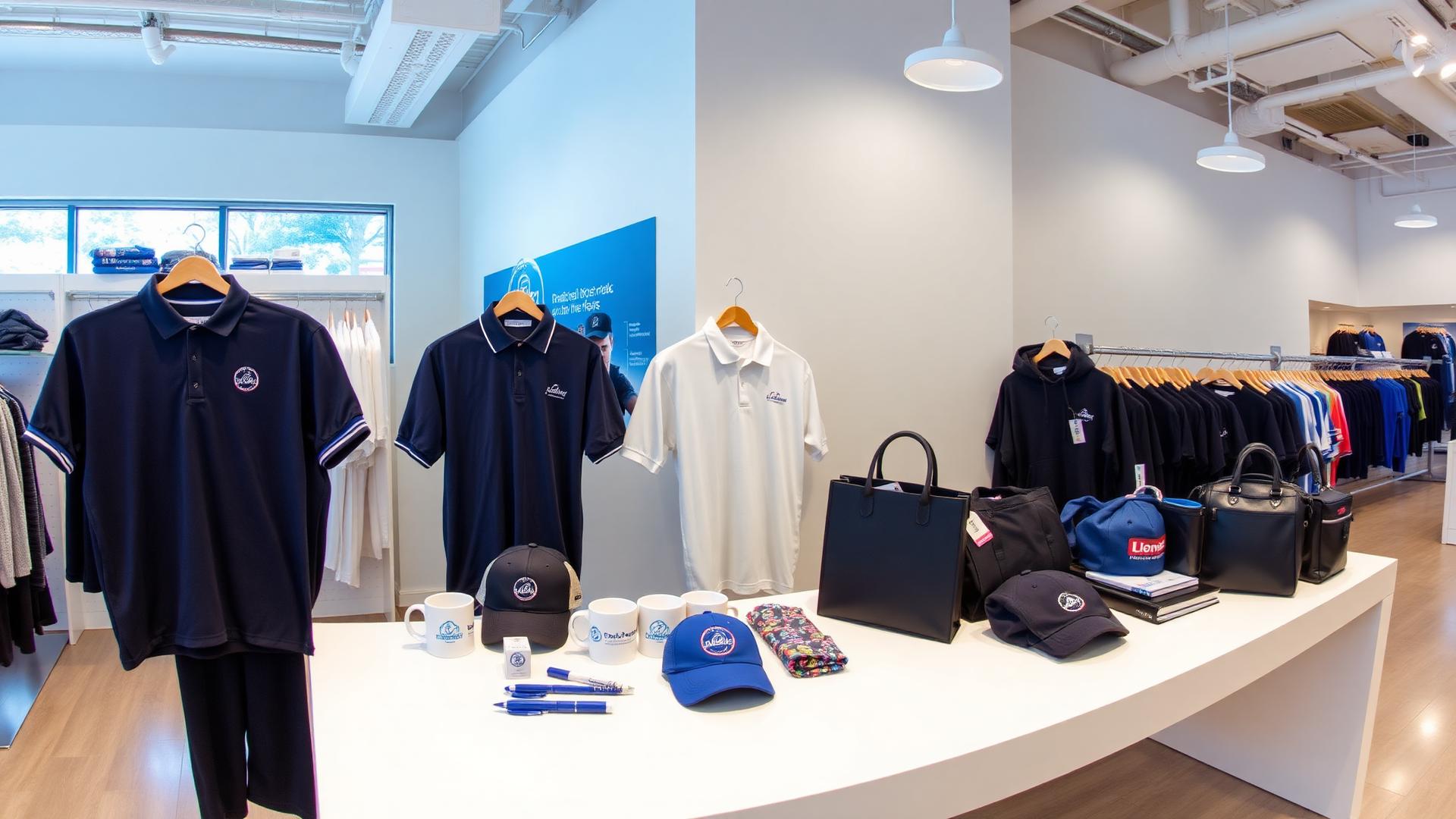 Merchandise og profilbeklædning med branding